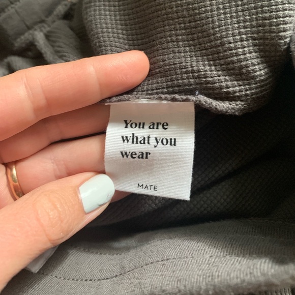 NWT MATE Thermal Wide Leg Pant Size S - Picture 4 of 7